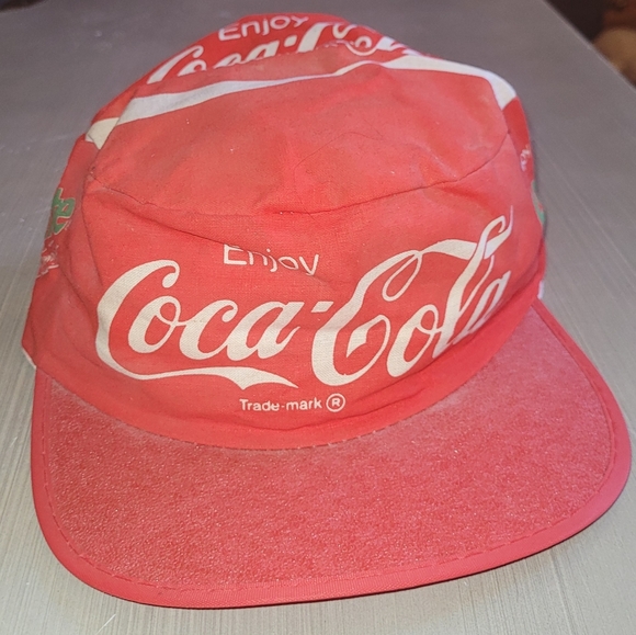 Coca Cola Other - Rare! Vintage Promo Coca-Cola Painter's Hat with Sprite & Diet Coke Logos